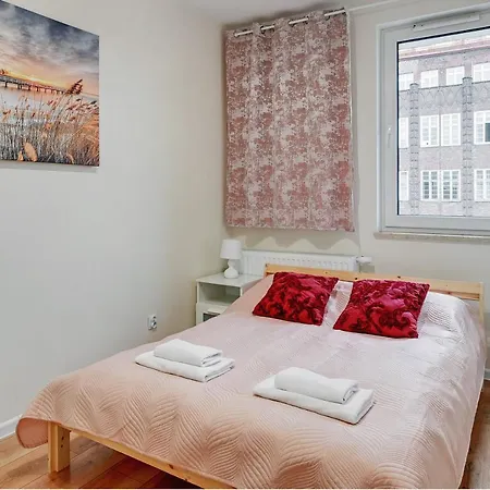 Centrum - 4-osobowy Z Balkonem Lejlighed Gdańsk